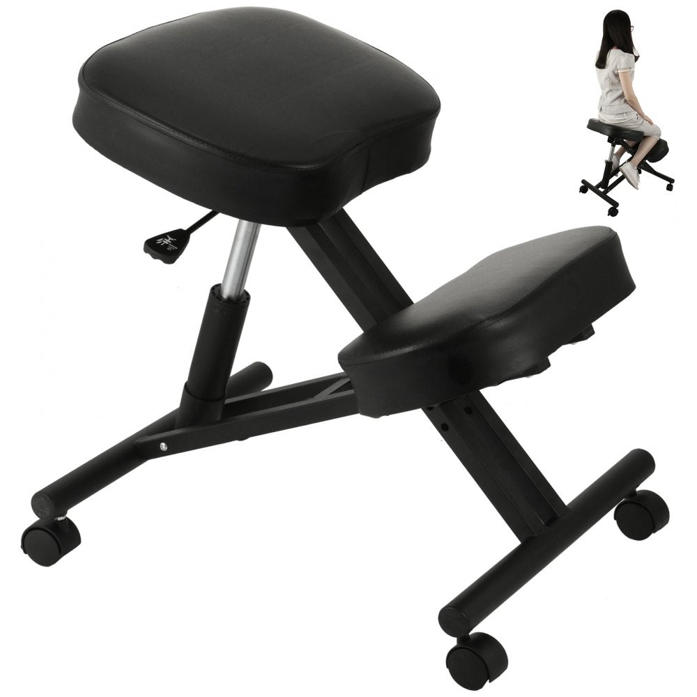 VEVOR Ergonomic Kneeling Chair 220LB Load Capacity