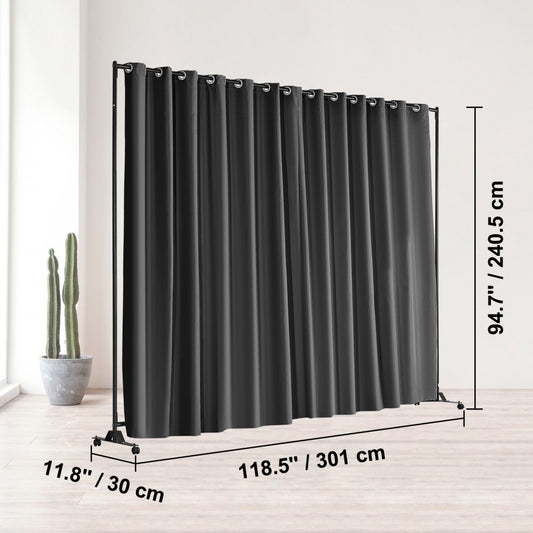 VEVOR Room Divider, 8 ft x 10 ft