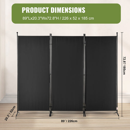VEVOR Room Divider, 6.1 ft