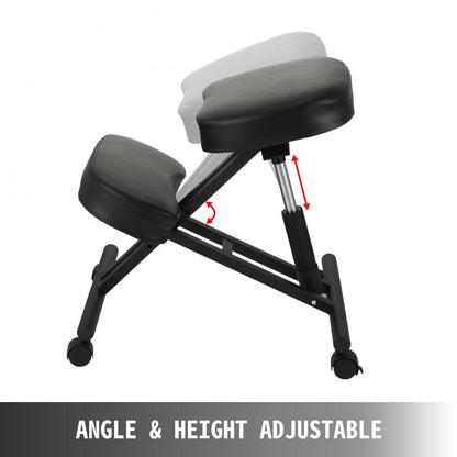 VEVOR Ergonomic Kneeling Chair 220LB Load Capacity
